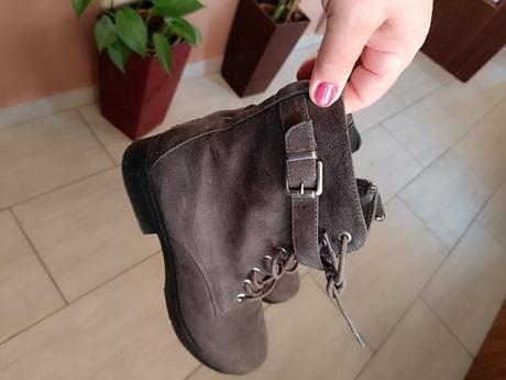 Dámske kotníkové čižmy, topánky, deichmann,42