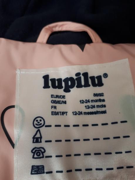 Nepremokavá bundička 86/92, lupilu,92