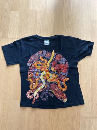 Bavlnené tričko s hadmi, 140