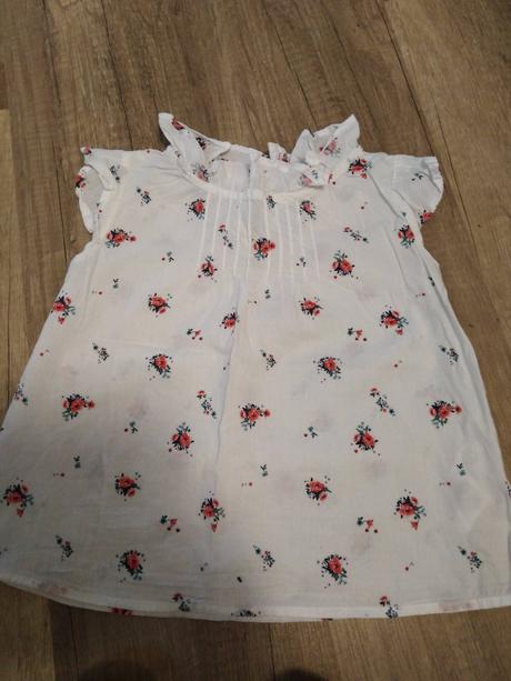 Kvetinová bluzocka, h&m,110