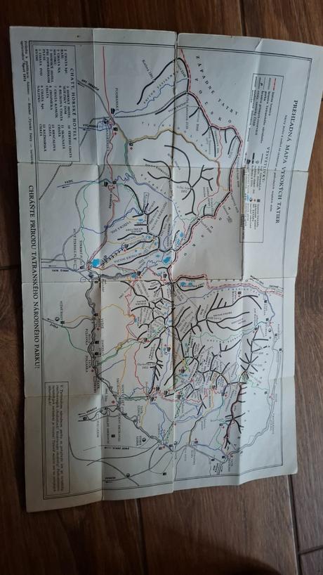 Vysoké tatry turistický spruevodca,