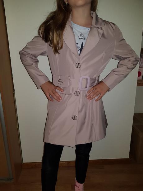 Jarný kabátik/plášť, 134