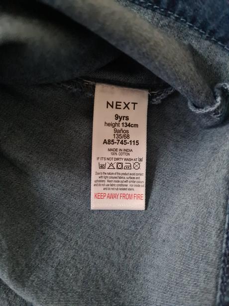 Riflová blúzka, next,134