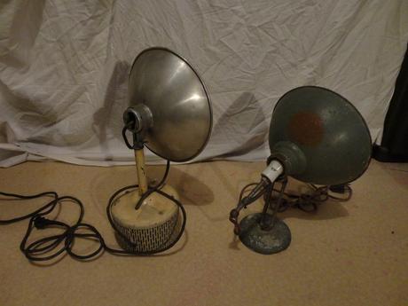 Pracovná lampa retro - 2 druhy, 