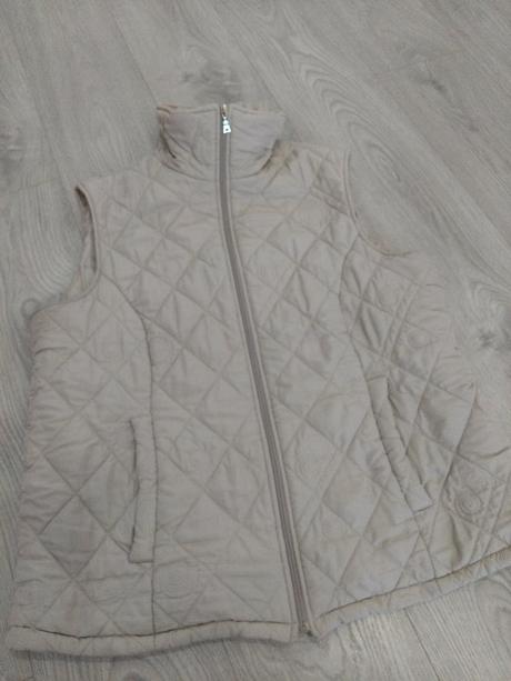 Krémová vesta xxl, xxl