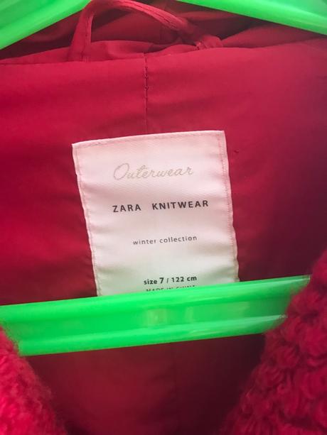 Prechodný kabátik, zara,116