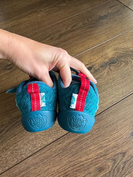 Affenzahn barefoot tenisky shark knit velcro 30, affenzahn,30