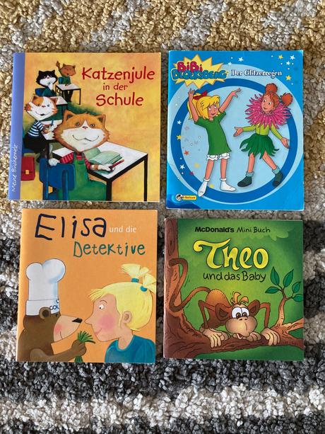 Knižočky v nemčine,