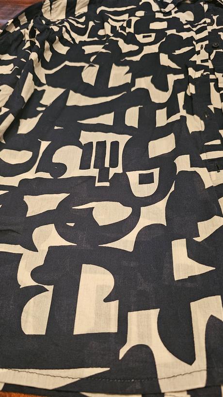 Vzorovaná blúzka, l