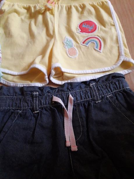 Sortky 4ks,niektore sme nenosili, c&a,122