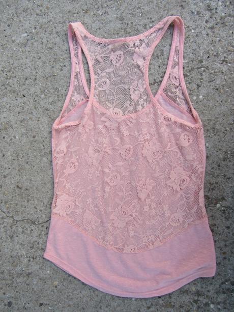 Tielko s krajkou, bershka,s