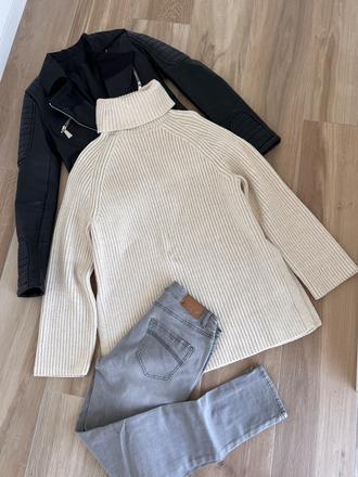 Oversize rolák, h&m,m