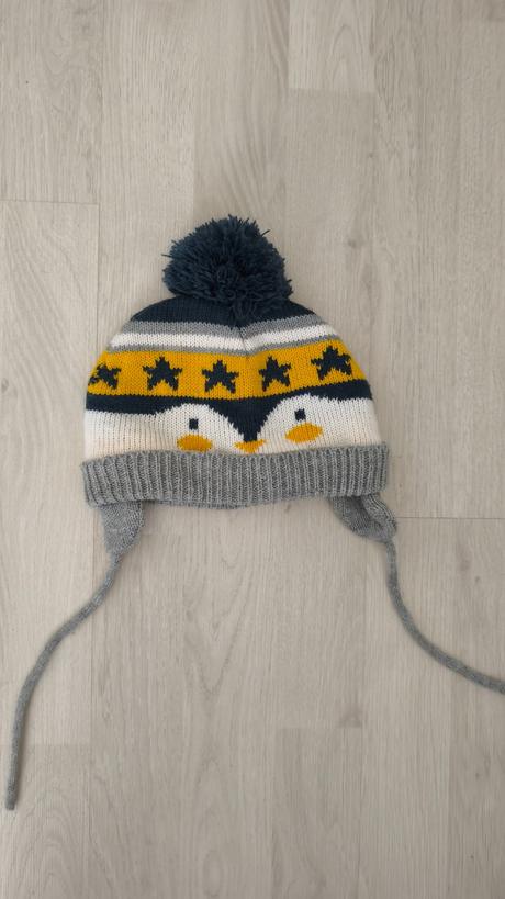 Chlapčenská zimná čiapka tučniak, dopodopo,48