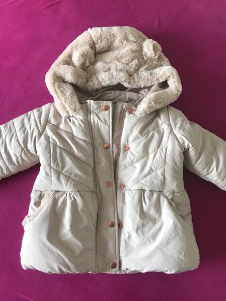 Zimná dievčenská bunda, f&f,86