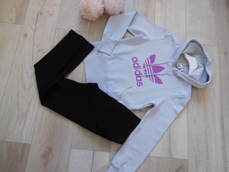 Mikinka + leginy bavlnené, 36, adidas,36