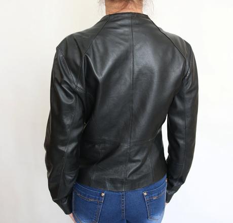 Kožená dámska bunda marks&spencer veľ.40, marks & spencer,l