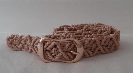 Macrame handmade opasok, 