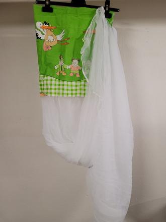 Šifónový baldachýn, šírka (cm): 180,dĺžka (cm): 150