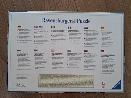 Puzzle frozen glitter, 