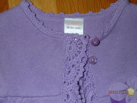 Fialkové bolerko 1xpoužité, gymboree,92