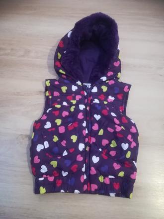 Detská dievčenska vesta, f&f,86