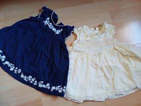 2x letné šatičky v.62 / 1-3mesiace, george,62