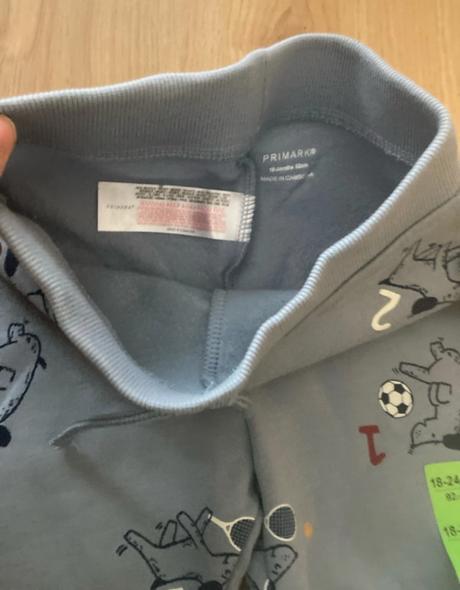 Tepláčky, primark,92