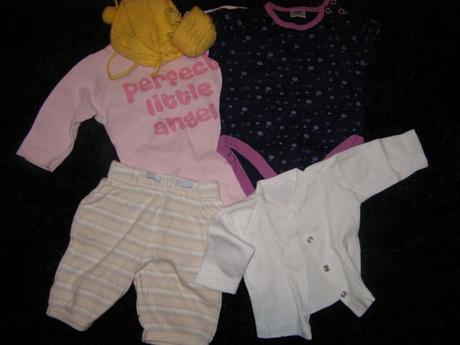 6 dielny súprava chutných vecí pre dievčatko, 50–62