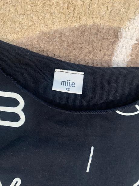 Písmenkové šaty mile  xs, mile,xs