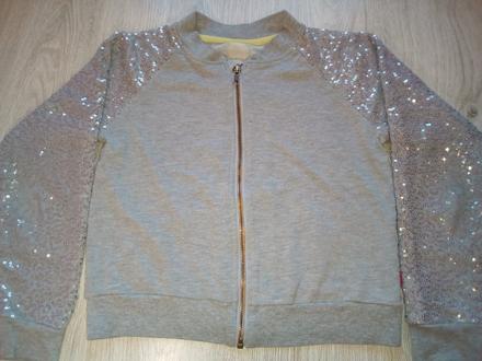 Flitrovaná mikina, name it,140