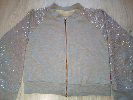 Flitrovaná mikina, name it,140