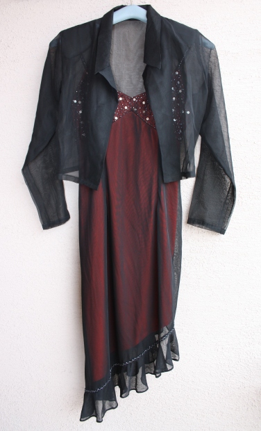 Šaty + bolerko č.m, m