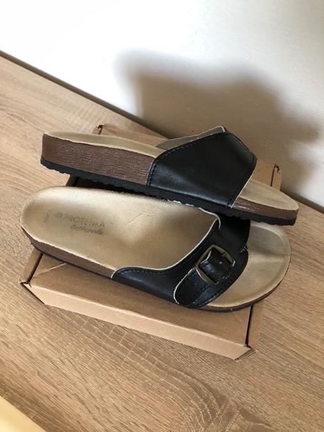 Dámske kožené šľapky protetika veľ. 39, protetika,39