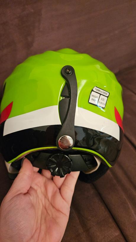 Detska lyziarska prilba s okuliarmi, xs