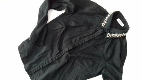 Kamienkový golier košela halenka, s