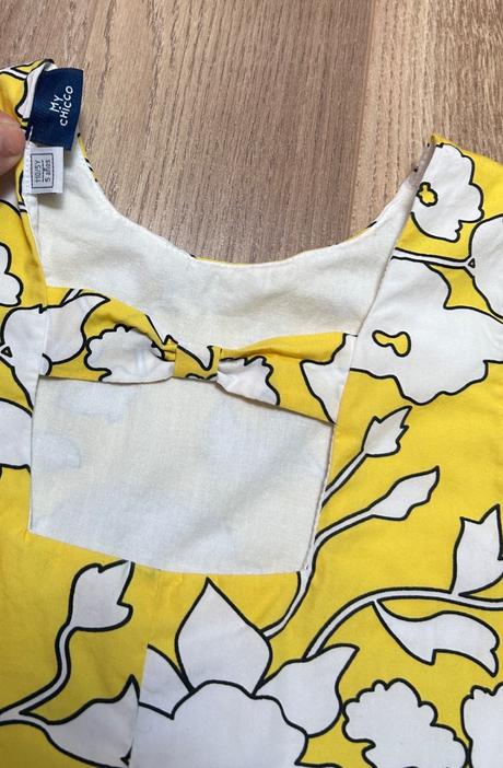 Letné kvetinkové šaty, chicco,110