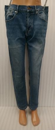 Pánske modré rifle, zara, 42, op 86 cm, zara,42