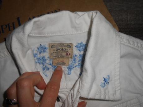 Ralph lauren dievčenska riflovka č. 140, ralph lauren,140