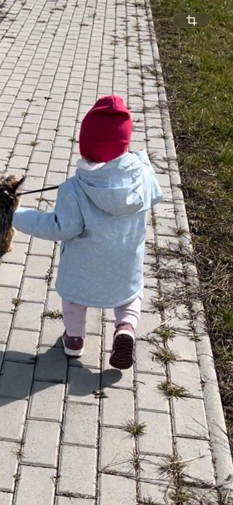 Dievčenská zimná bunda č.86/92, reserved,86