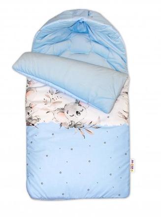 Bavlnený fusak 47 x 95 cm - modrý, 