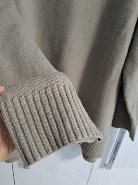 H&m oversize kávová farba, h&m,xl