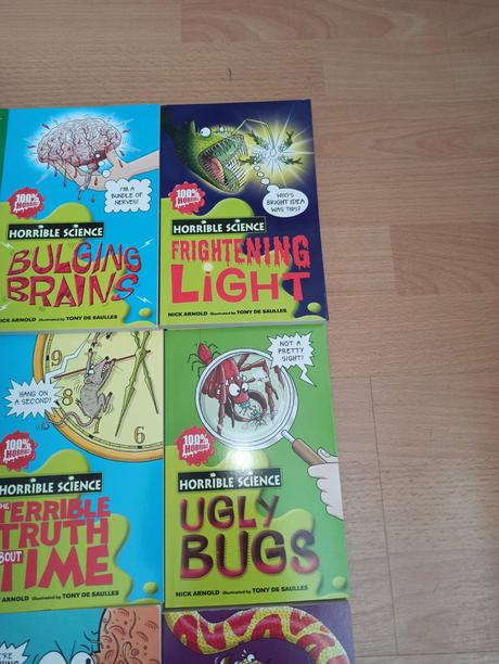 Horrible science aj jednotlivo, 