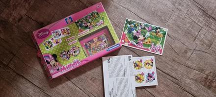 Puzzle domino minnie disney, 