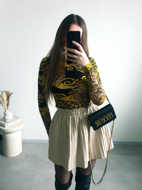 Vzorovaný top s/m, s