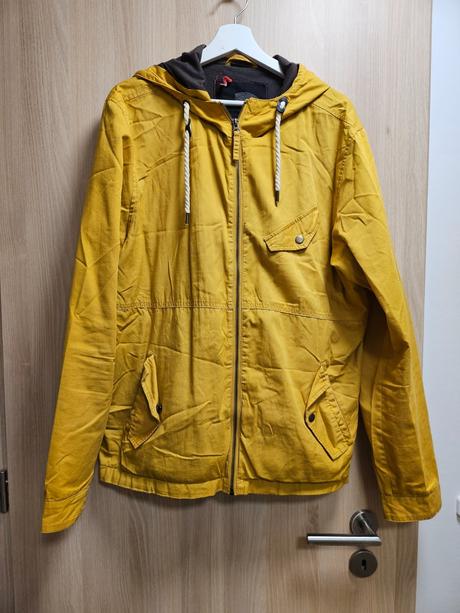 Žltá tenká bunda confront l, l