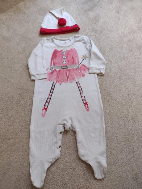 Pyžamko s čiapkou víla, next, next,74