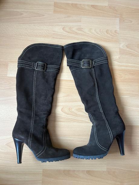 Čierne čižmy talianskej značky bagatt, 38