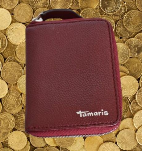 Tamaris peňaženka červená 10,5/8,5cm, tamaris