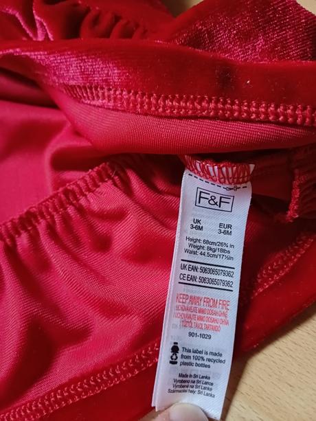 2x šaty v.68 3-6mes., f&f,68
