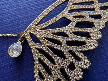 Swarovski - náhrdelník s motýľom, swarovski